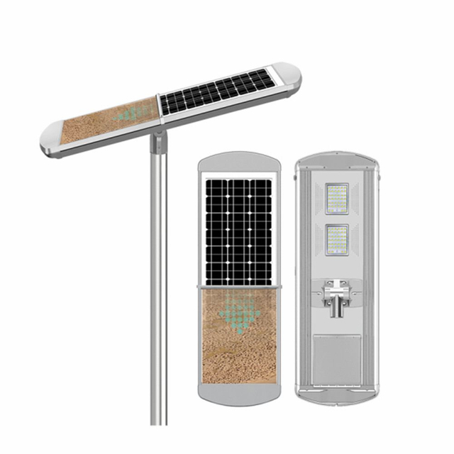 التنظيف الذاتي الكل في واحد للطاقة الشمسية ضوء الشارع