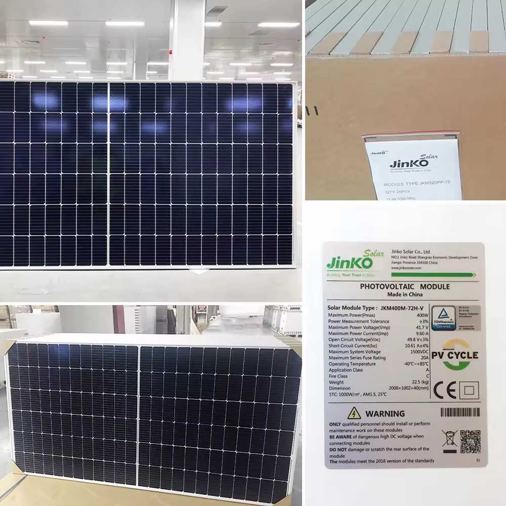 سعر الألواح الشمسية الكهروضوئية Jinko Solar 580W 585W Tiger Neo N Type