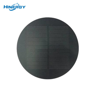 Hinergy أحادية البلورية دائرة الخلايا الكهروضوئية 5V 6V 9V 12V دائرية صغيرة مستديرة سعر الألواح الشمسية